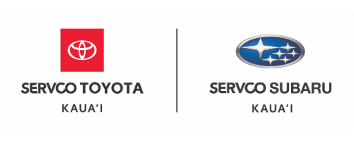 Servco Toyota and Servco Subaru Logos side by side